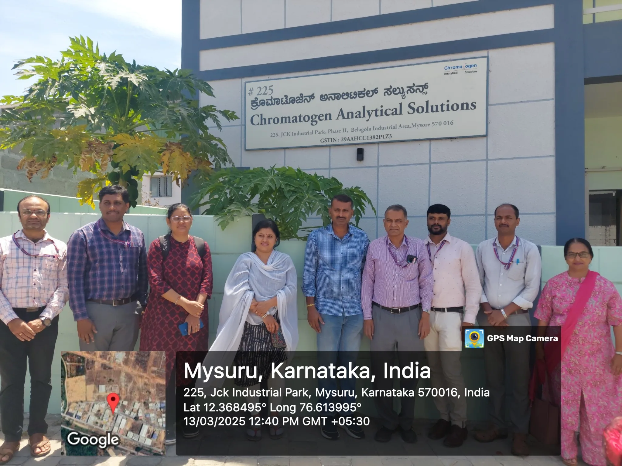 Visit to Chromatogen Analytical Solutions, Mysuru